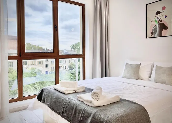 Modern Studio For 4 Persons With Fast Wi-Fi